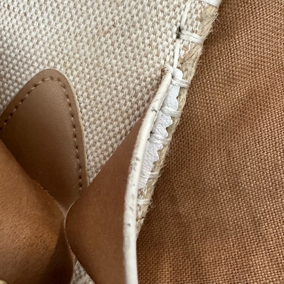 H&M white platform espadrilles sandals size 39 or US 8 - Picture 16 of 16